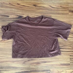 Brown Women's Crop Top